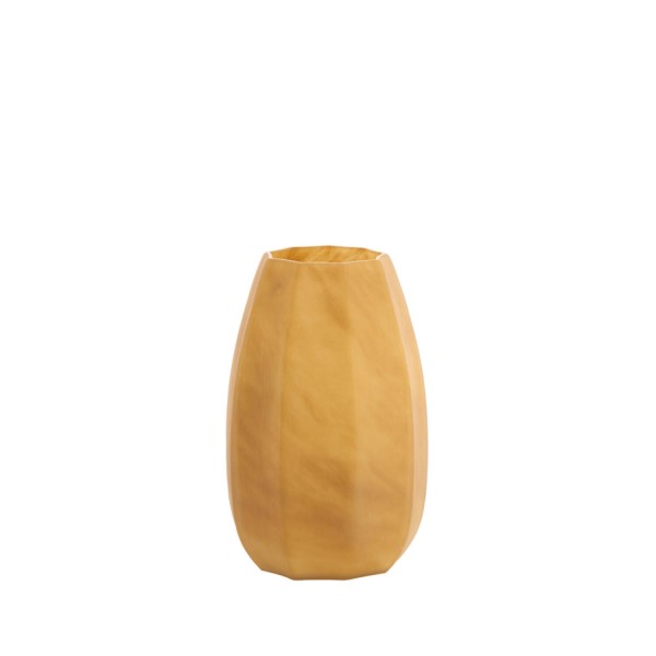 Vase glass  caramel