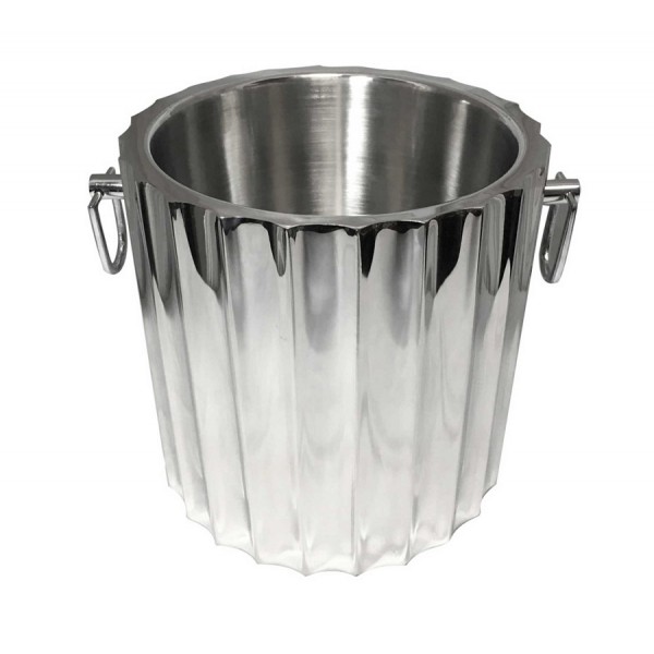 CHAMPAGNE COOLER NICKEL +HANDLE
