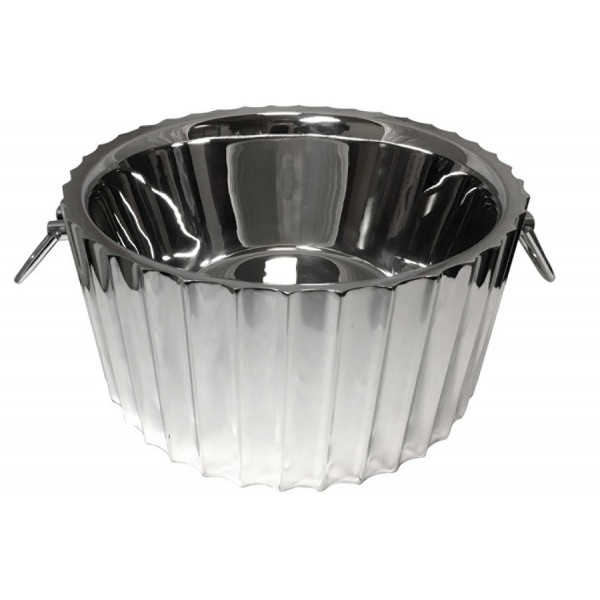 CHAMPAGNE COOLER NICKEL +HANDLE 'CRILLON' 