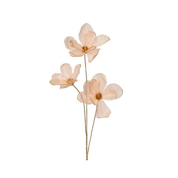 Magnolia magnolia on stem polyester