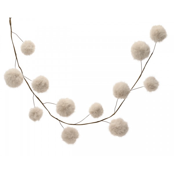 Garland faux fur