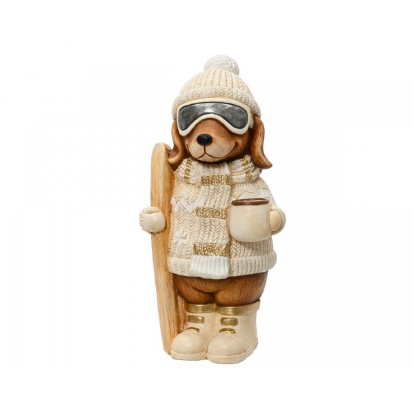 Dog magnesium standing skis