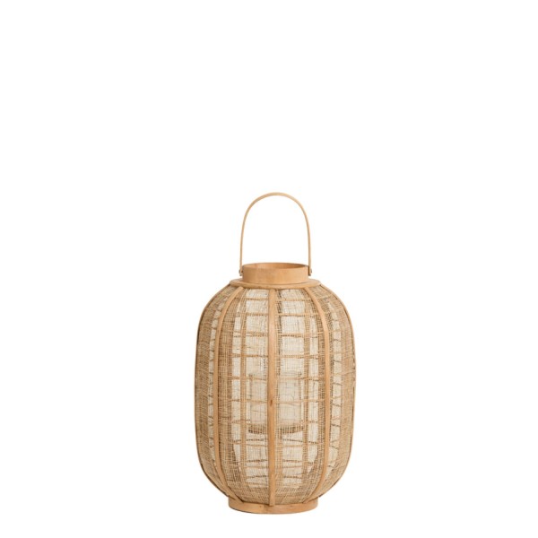 Hurricane raffia natural+wood natural