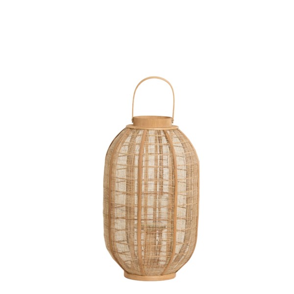 Hurricane raffia natural+wood natural