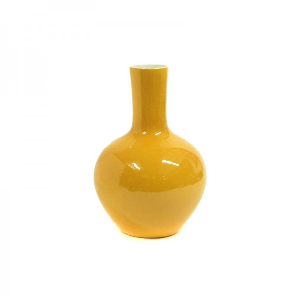 Vase Neck Yellow Small 