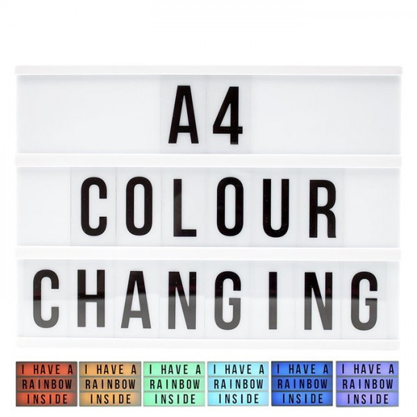 Locomocean Α4 Colour Changing Lightbox