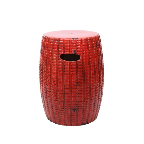 Ceramic Stool - Coral