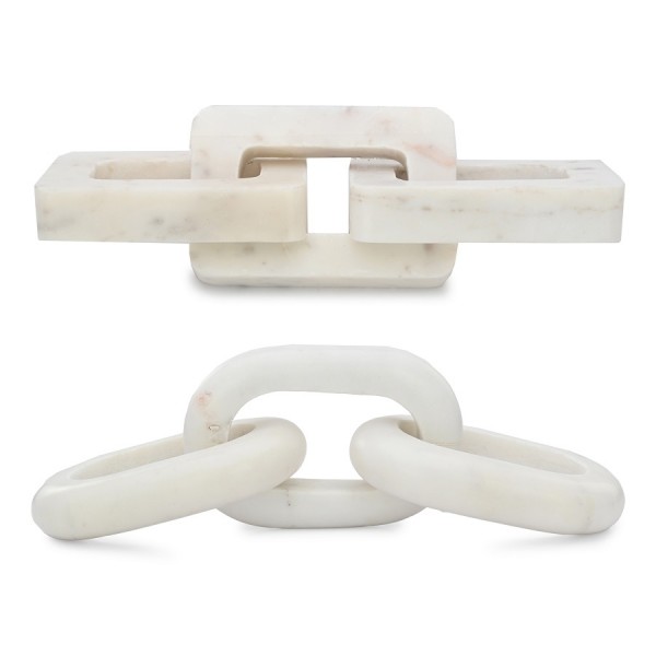 DECORATIVE OBJECTS IN MARBLE