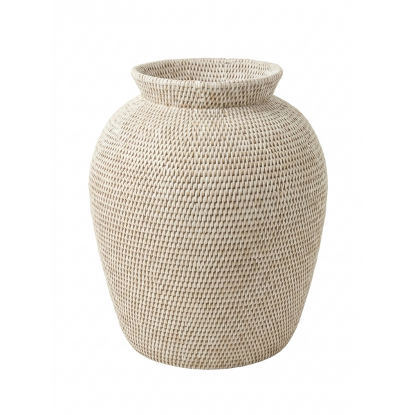 Vase deco VENDIE brown