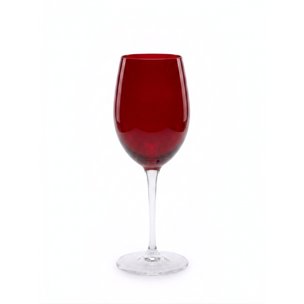 SET WINE MONALISA DARK RED 6P