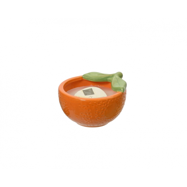 Citronella candle wax fruit in pot 3col ass outdoor
