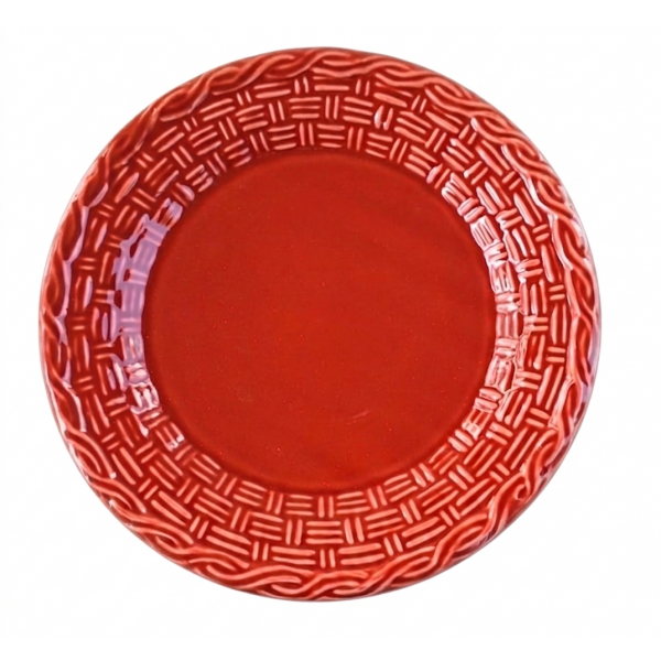 DINNER PLATE WOVEN TERRACOTTA