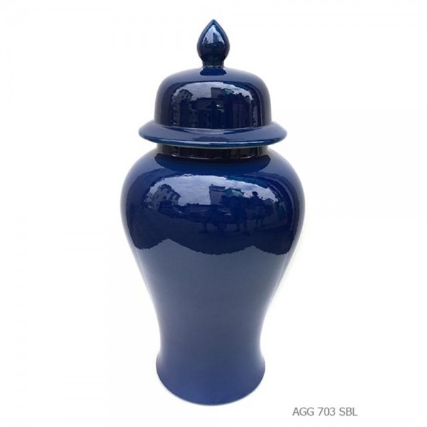 Temple jar blue sapphire