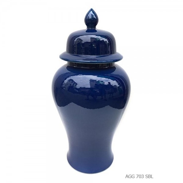 Temple jar blue sapphire