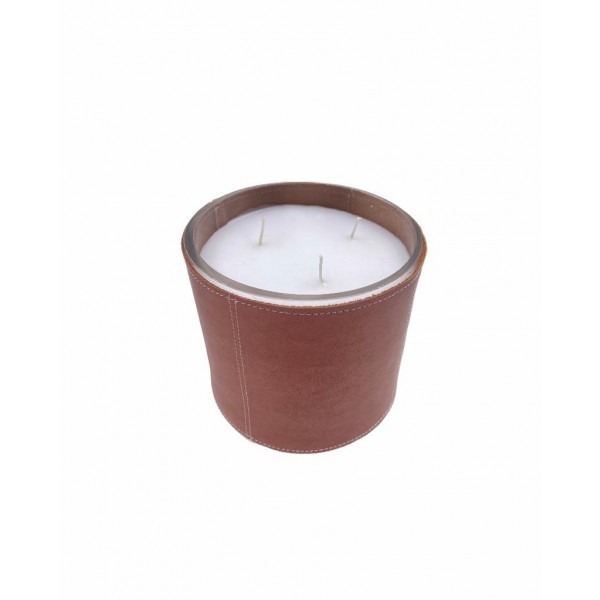 Cognac Large Candle