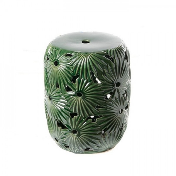 Ceramic Stool - Tropical